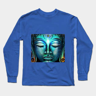 Buddha enlightenment art Long Sleeve T-Shirt